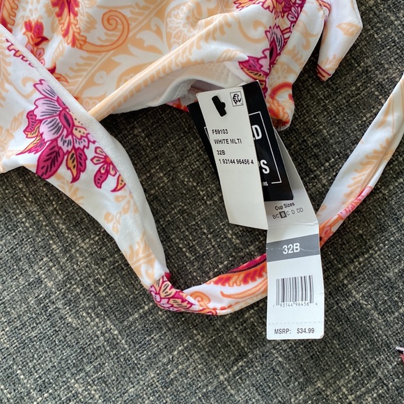 2 For $10 Sundazed Wrap Bikini Top - Picture 4 of 5